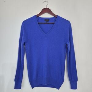 J. Crew Collection Cashmere V Neck Sweater XS